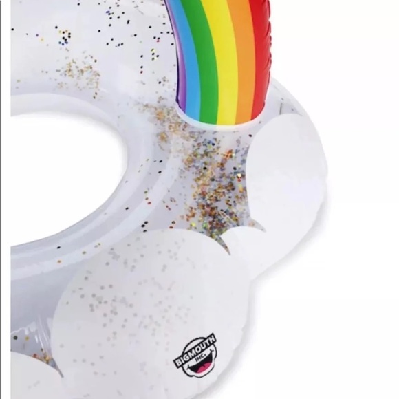 GIANT RAINBOW CLOUD POOL FLOAT - Picture 4 of 4